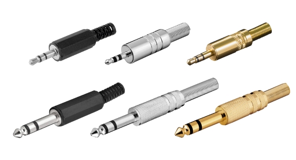Metall Profiware 10 x Klinkenstecker 6,3mm STEREO